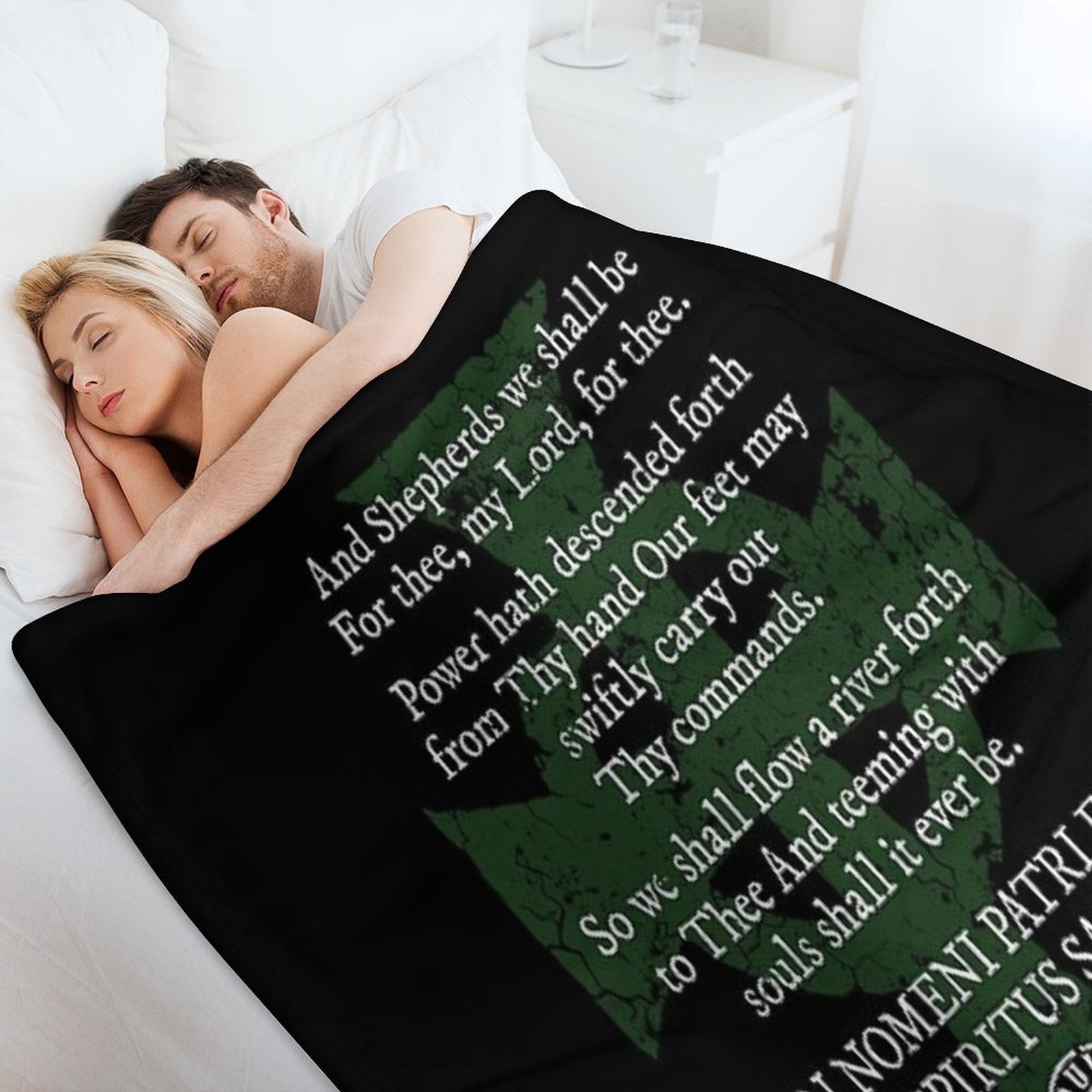 Boondock Saints Prayer All-season Throw Blanket