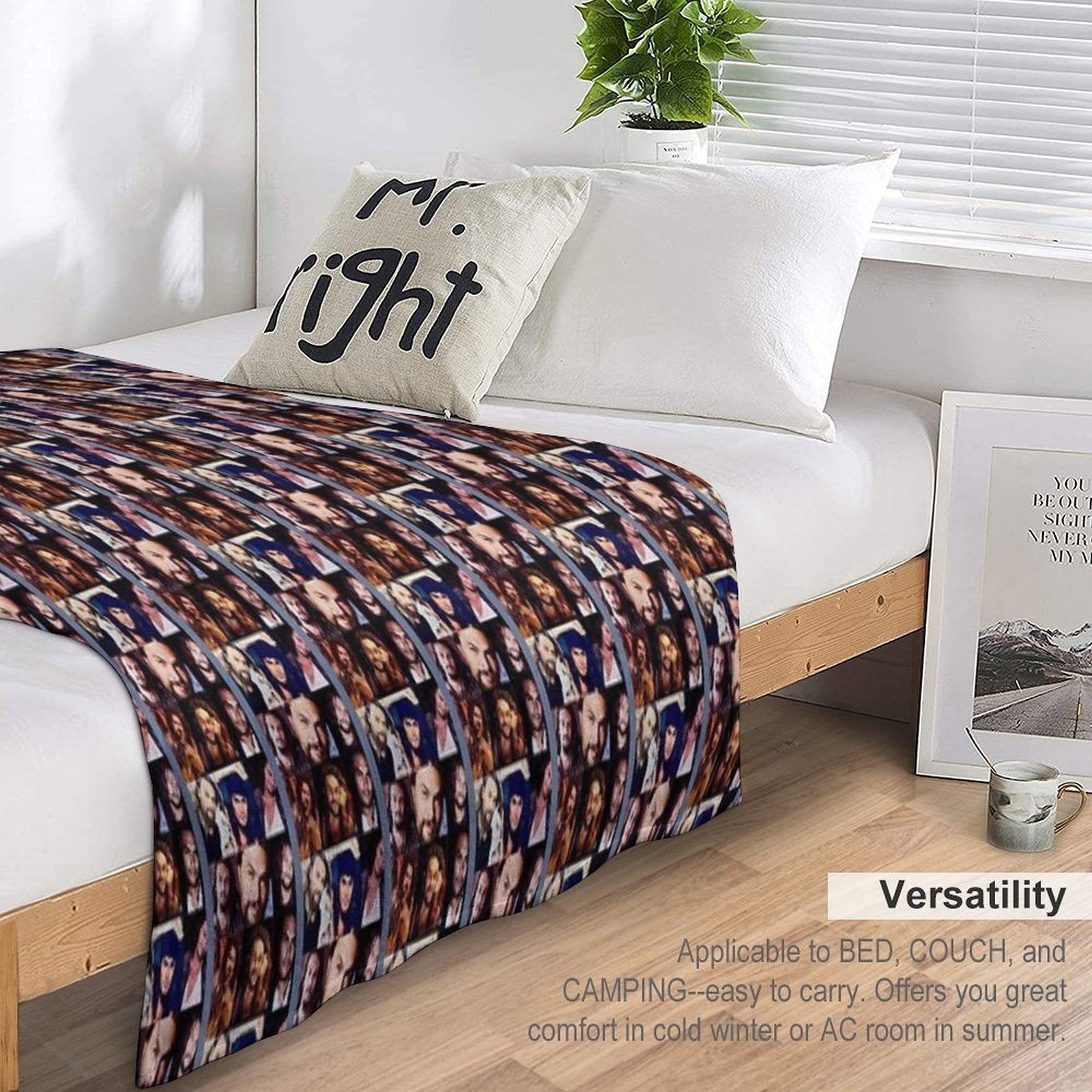Jason Momoa Gift-ready Throw Blanket