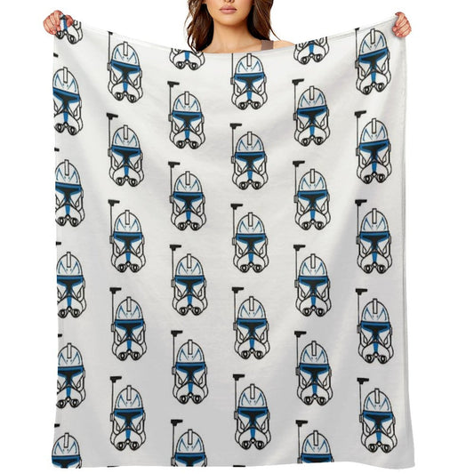 Clone Trooper Rex - 501st Legion Phase 2 Machine-washable Throw Blanket