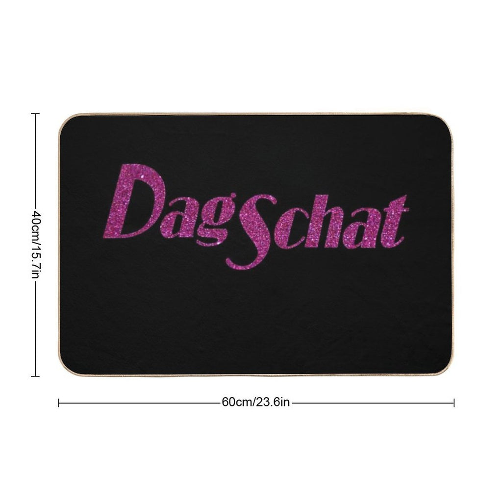 Drag Race Holland - Dag Schat (Bye Hun - Love Hon) - Pink Glitter - Fred Van Leer - RuPaul's  Anti-Trip Bath Mat