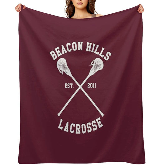Beacon Hills Lacrosse - Teen Wolf All-season Throw Blanket
