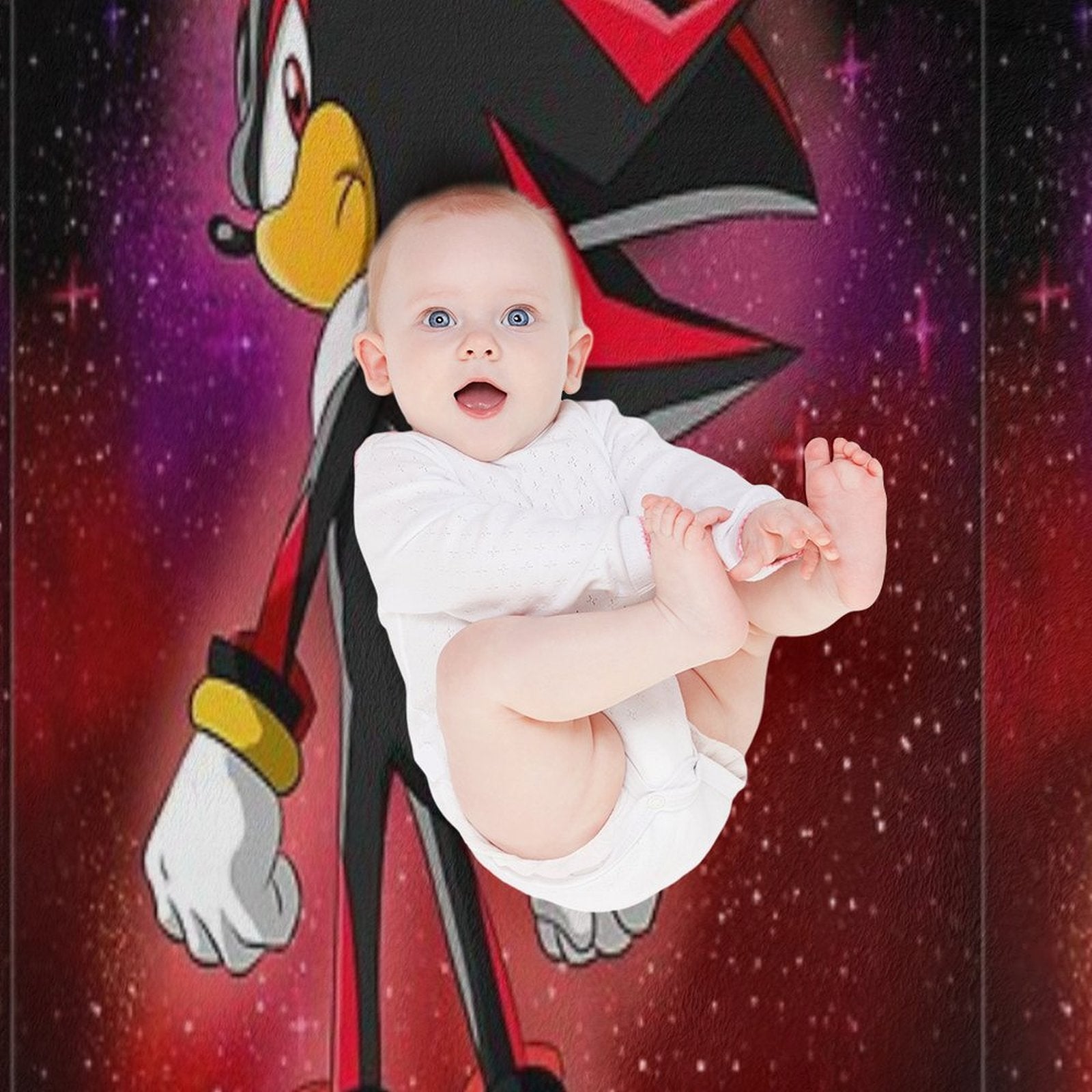 Shadow The Hedgehog 1 Wrinkle-free Throw Blanket