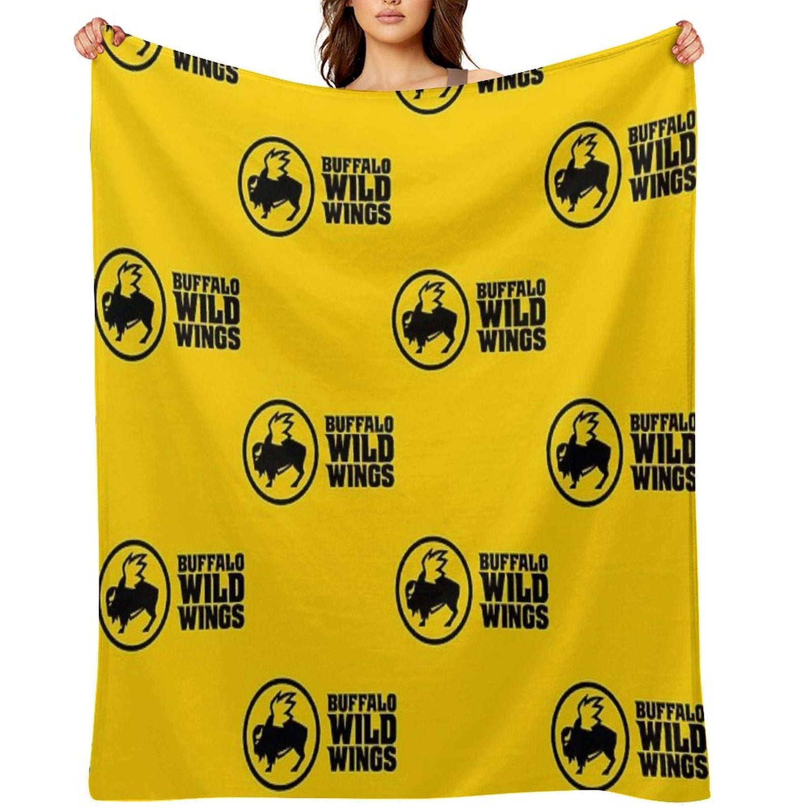Buffalo Wild Wings Resto Comfort Throw Blanket