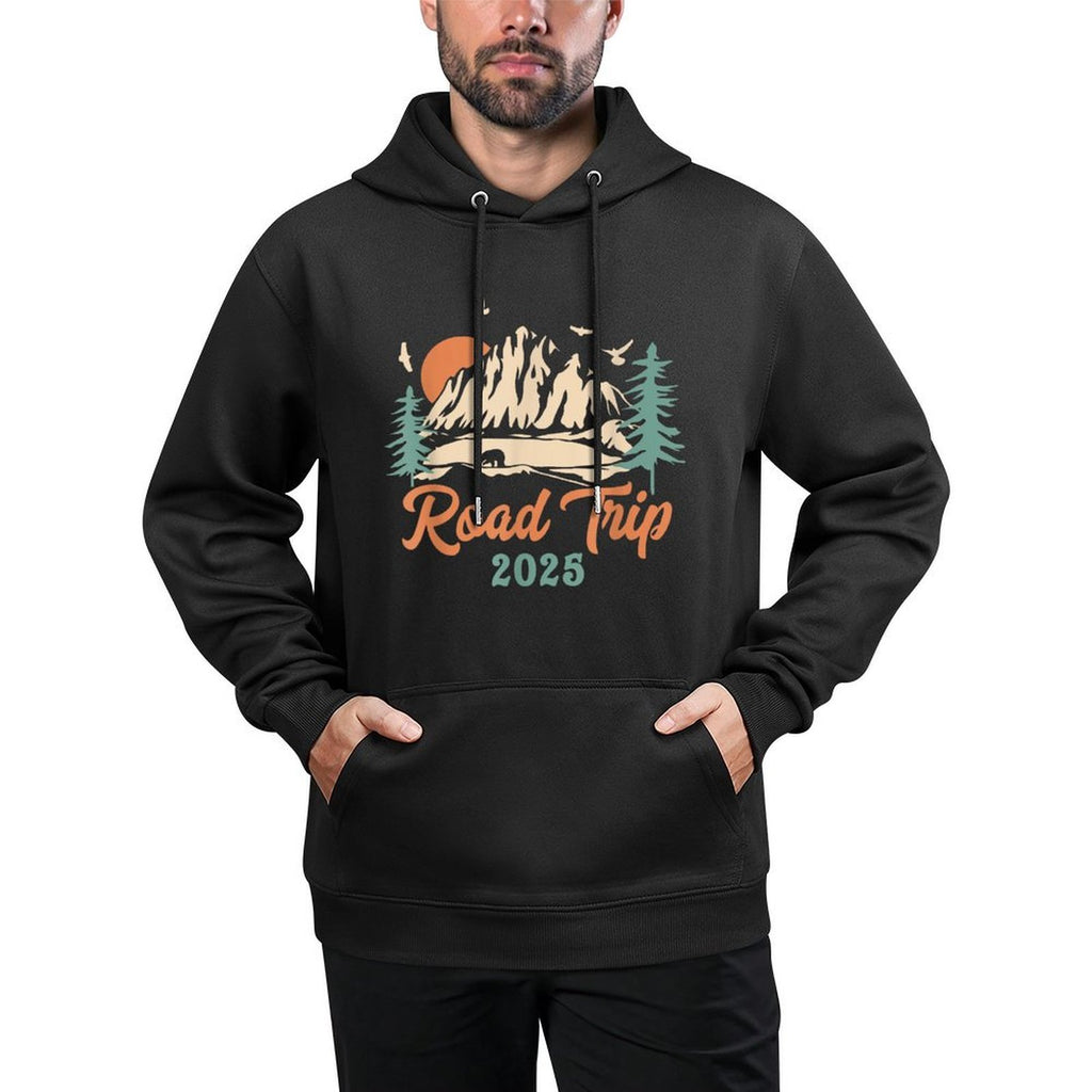 Road Trip 2025 Vacation Girls Trip Adventure Gift For Family Easy Care Hoodie