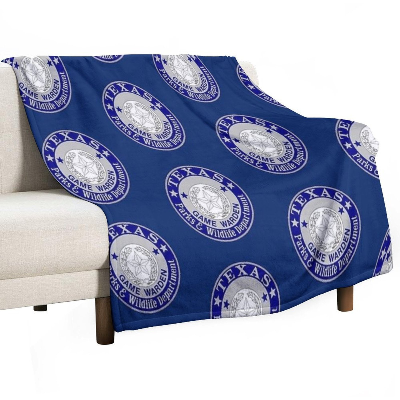 Texas  Game Warden Gift-ready Throw Blanket