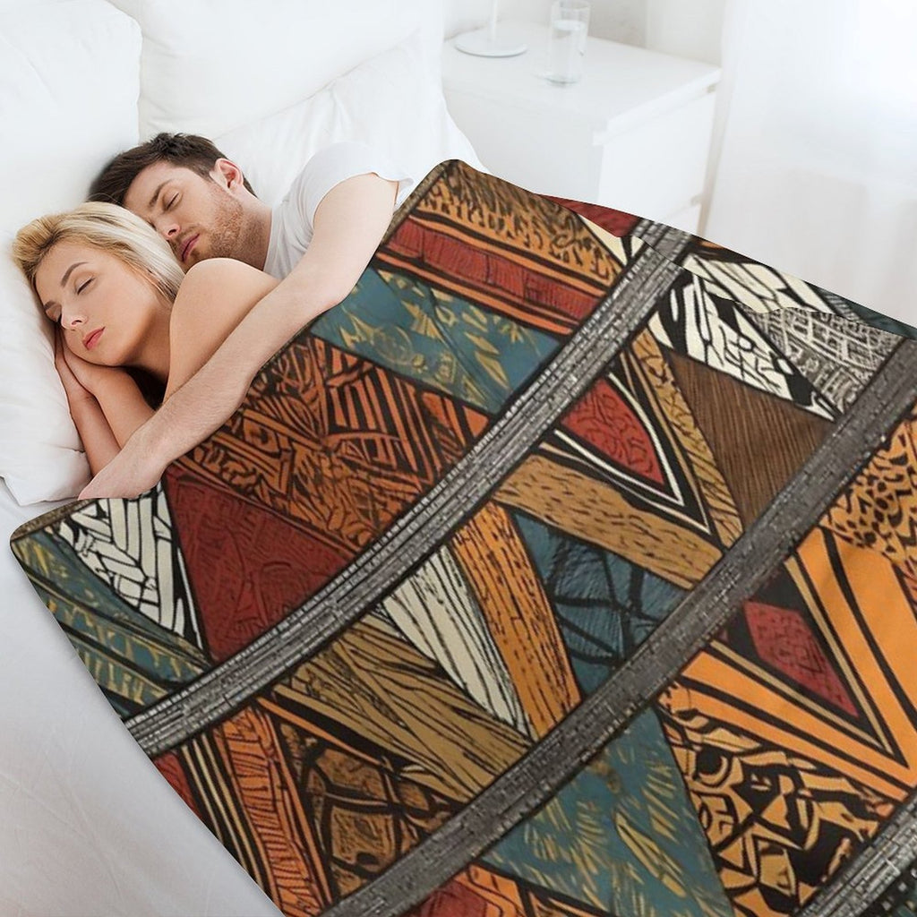 Africa Vibes Comfort Throw Blanket