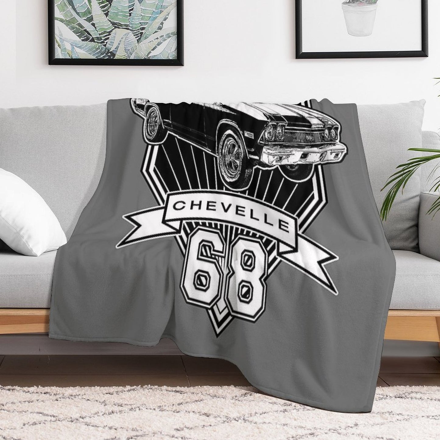 1968 Chevelle Versatility Throw Blanket