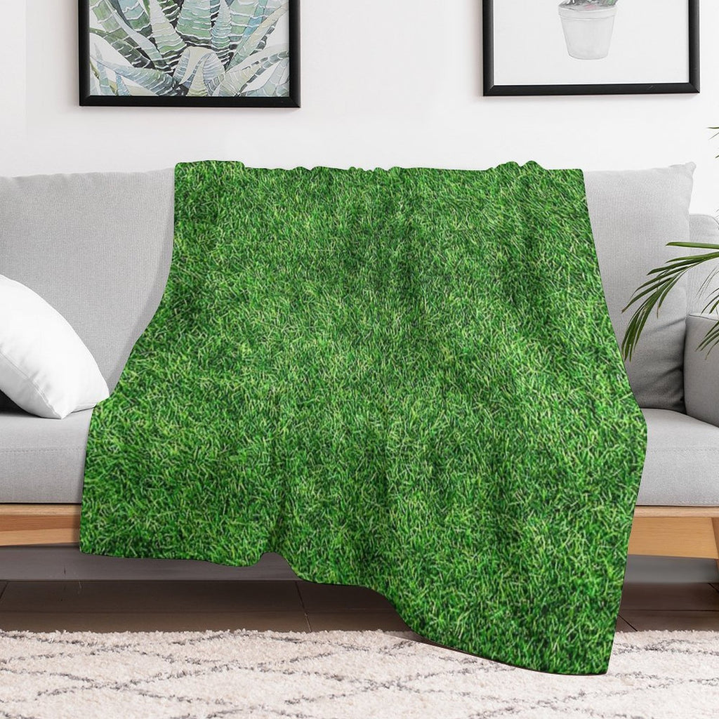 COOL !!!! GRASS BLANKET !!!! Lightweight Throw Blanket