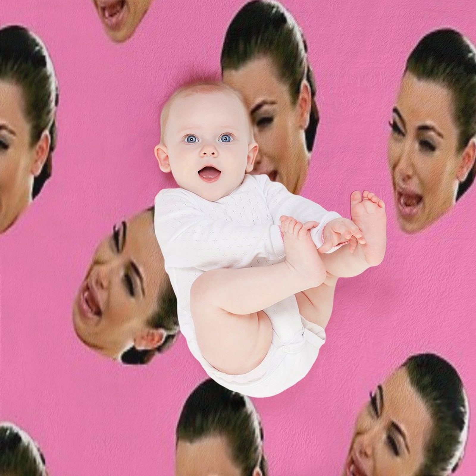 Crying Kim Kardashian All-season Throw Blanket