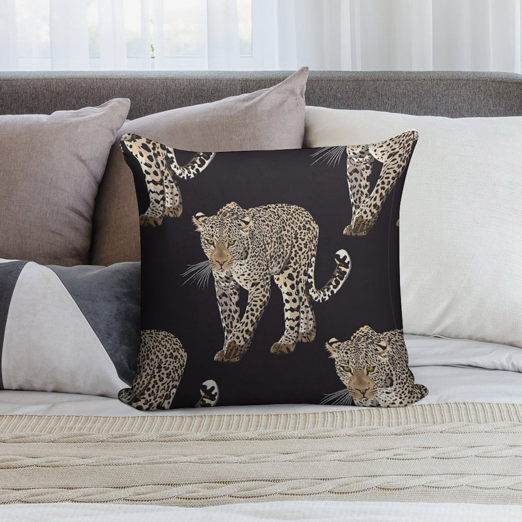 Leopard Soft Warmth Comfort Throw Pillow