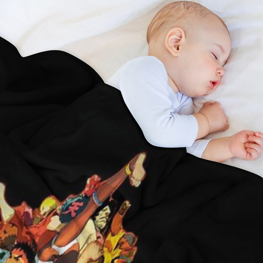 THIRD ROUND Anti-pilling Throw Blanket