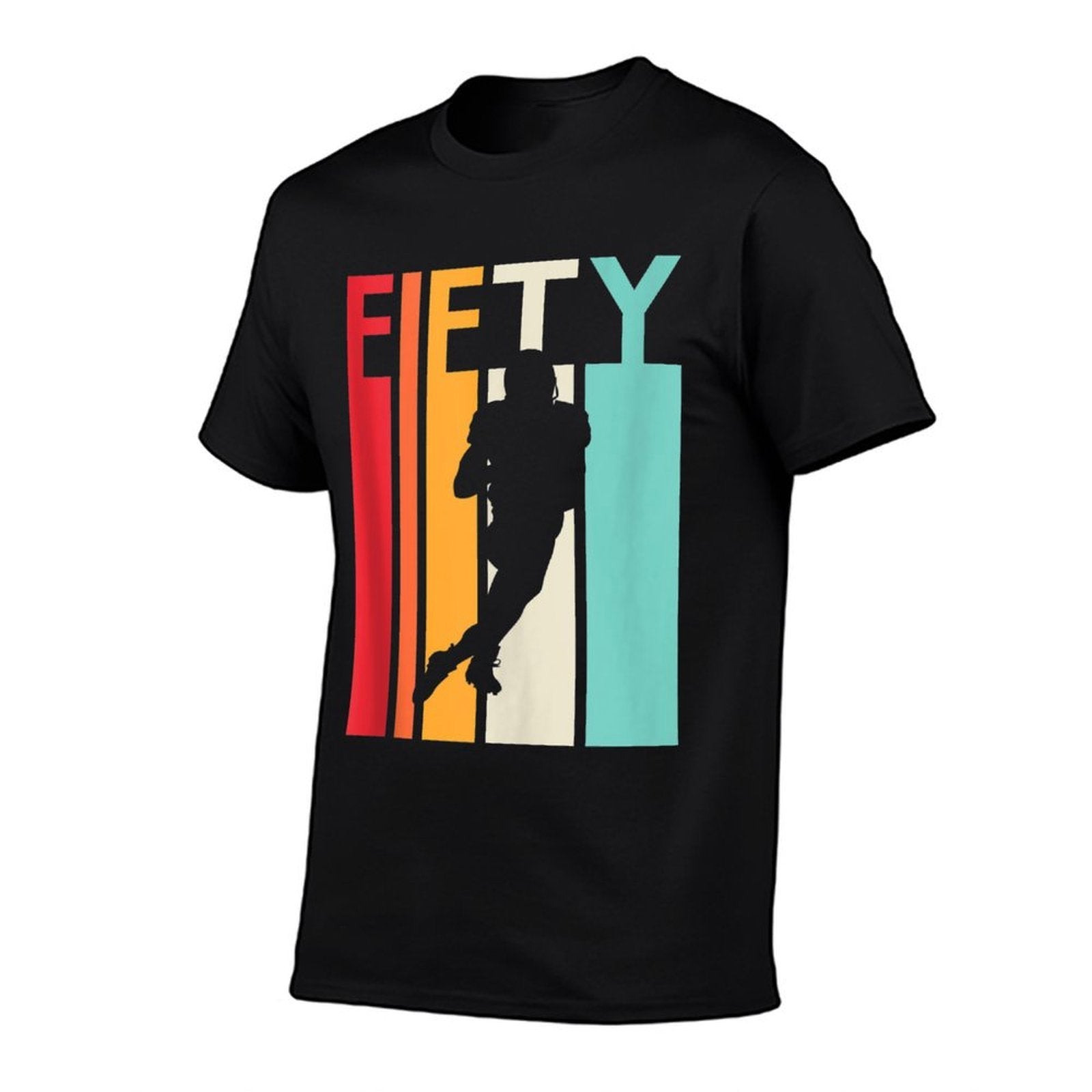 50th Birthday Gift Vintage Football for 50 Year Old  Stretchy T-Shirt