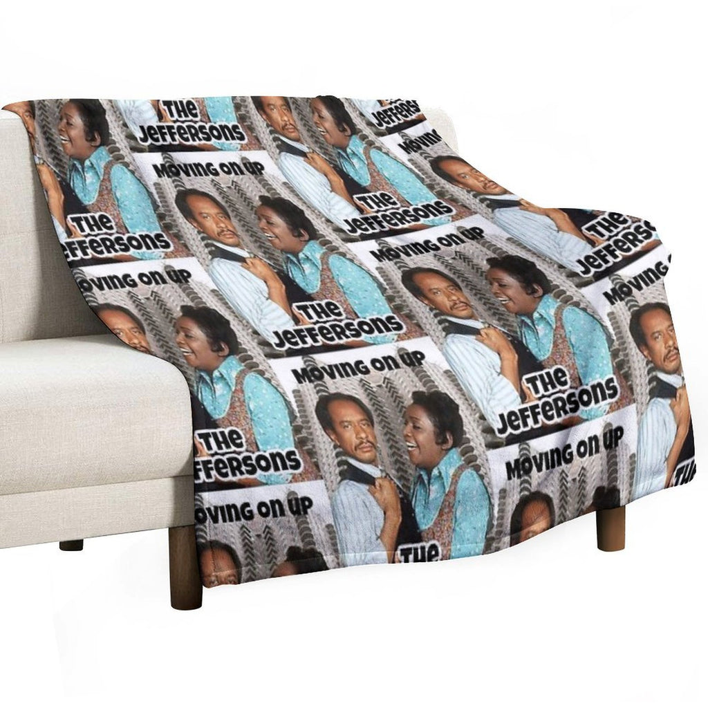 The Jeffersons Television Show Durable Throw Blanket