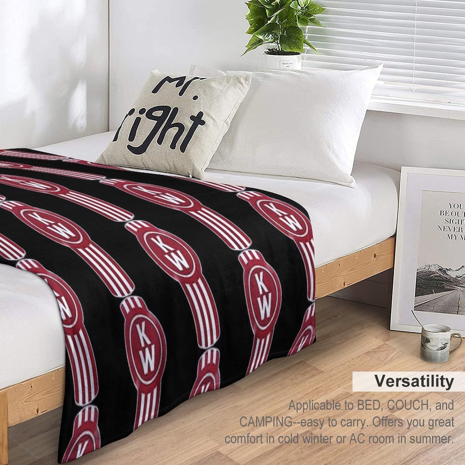 Kenworth High Resolution Durable Throw Blanket