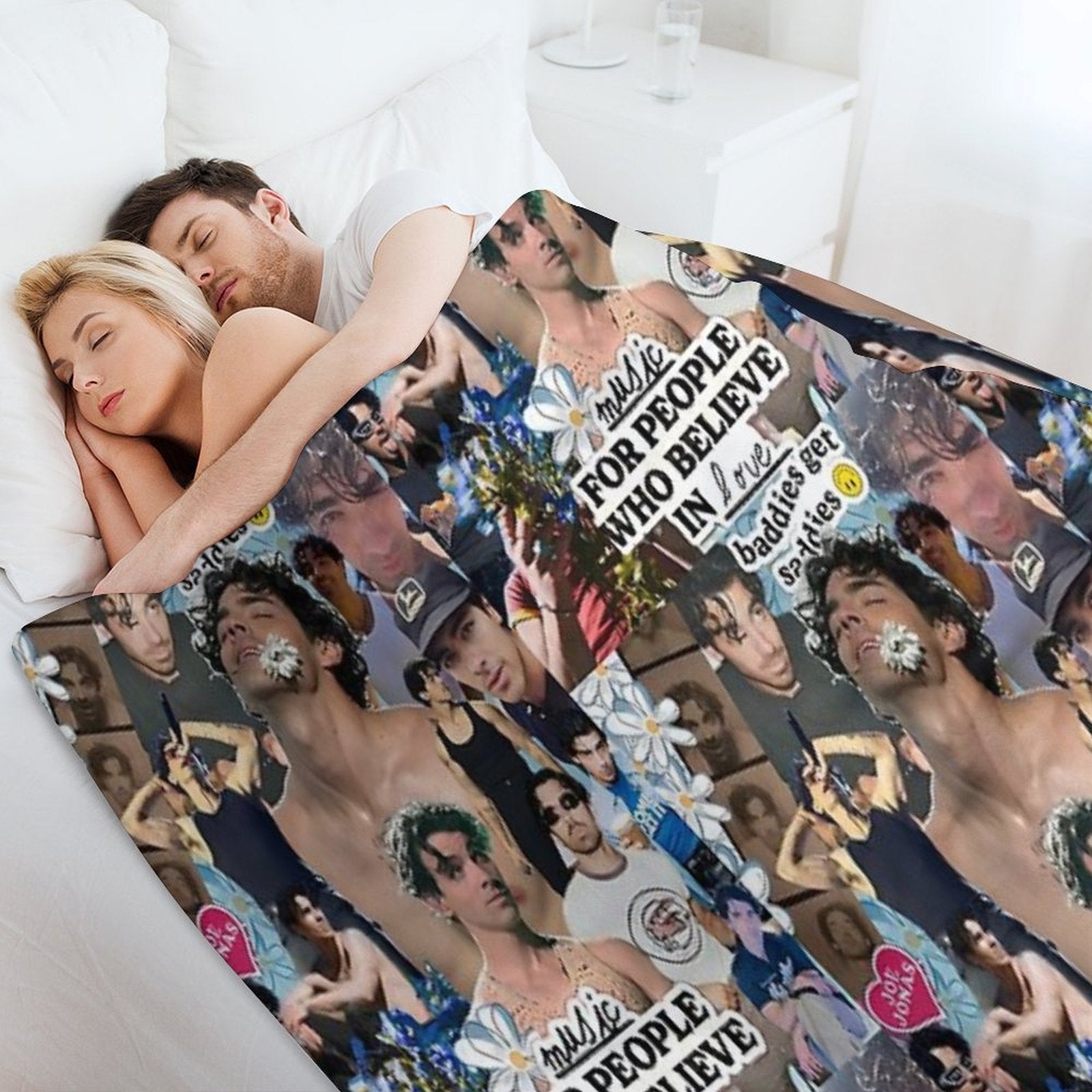 Even Baddies Get Saddies Machine-washable Throw Blanket