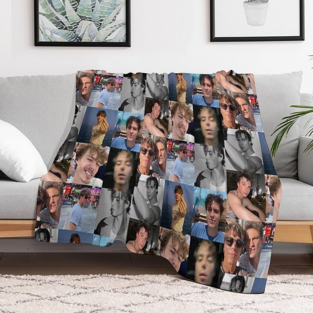 Nicholas Chavez Velvety-soft Throw Blanket