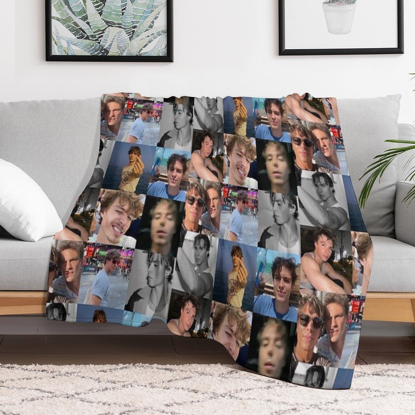 Nicholas Chavez Velvety-soft Throw Blanket