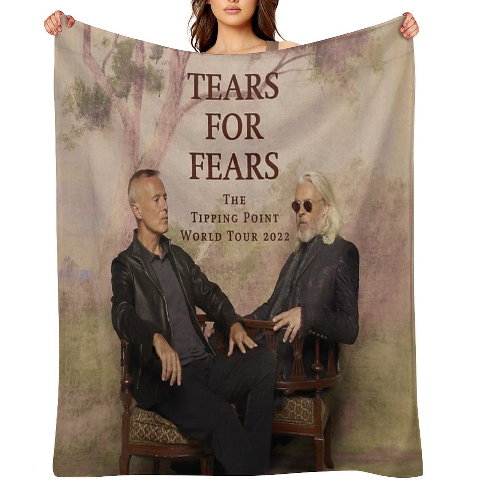 Siang 2022 For Fears Easy Care Throw Blanket