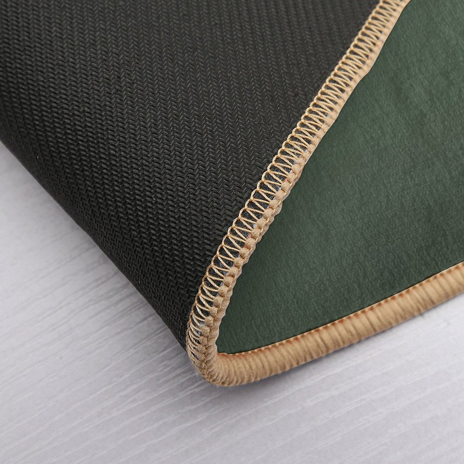 Sage Green Watercolor Ombre Pattern  Stain-Proof Bath Mat