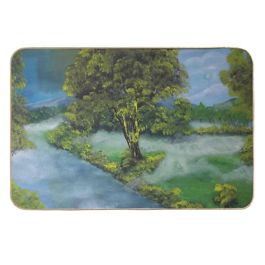 The Morning Dew  Pet-Safe Bath Mat