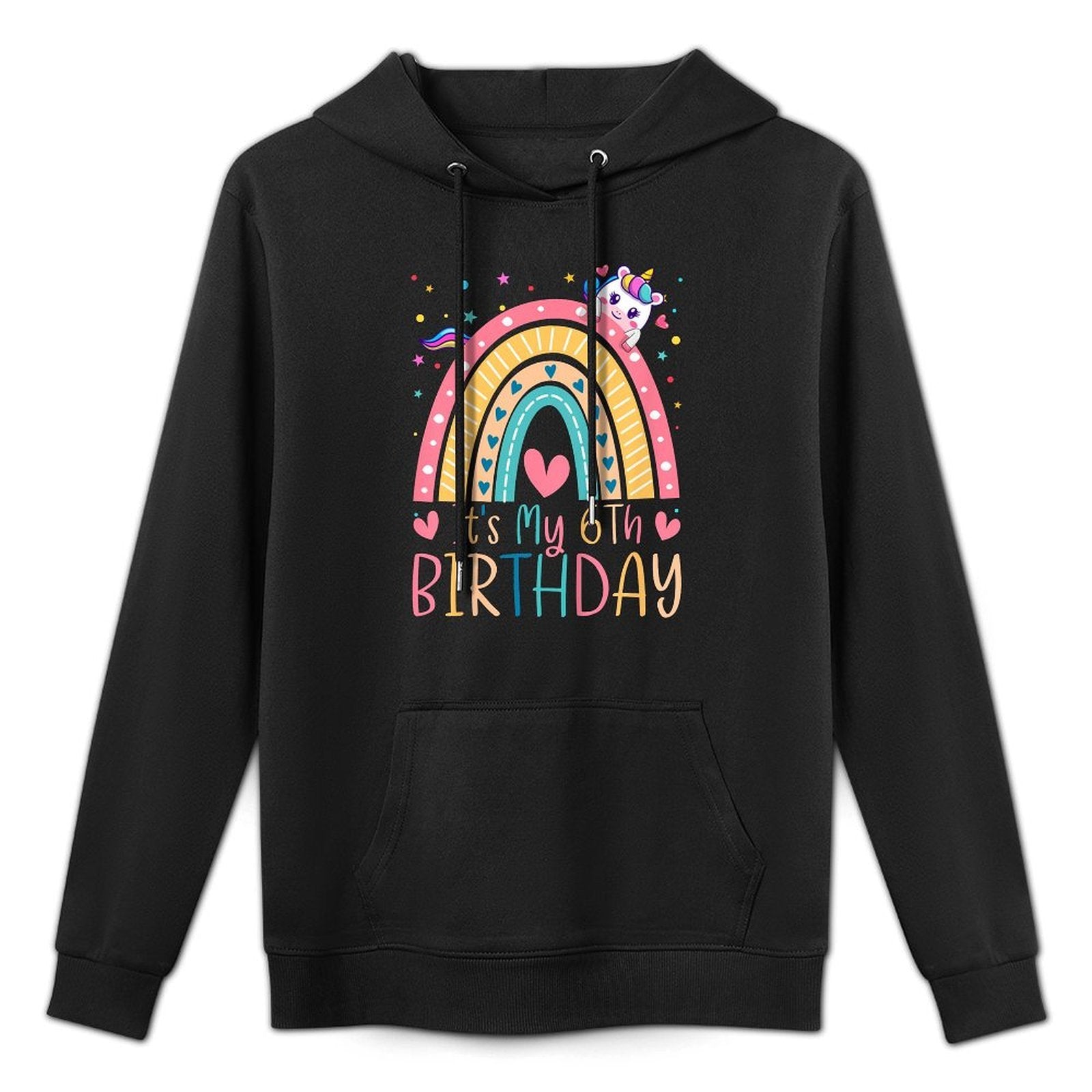 6th Birthday Girl Outfit Idea 6 Year Old Girls Birthday Versatile Streetwear Hoodie