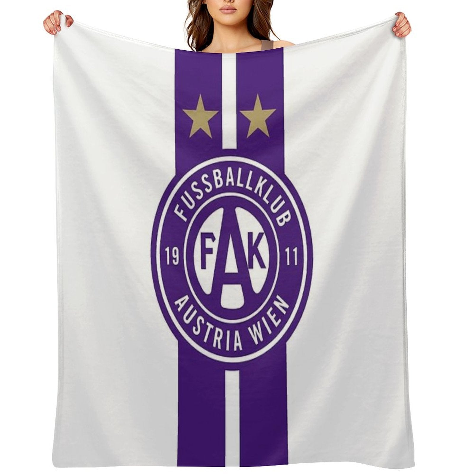 Austria Footbal Fans Ultras Hooligans Vienna Wien All-season Throw Blanket