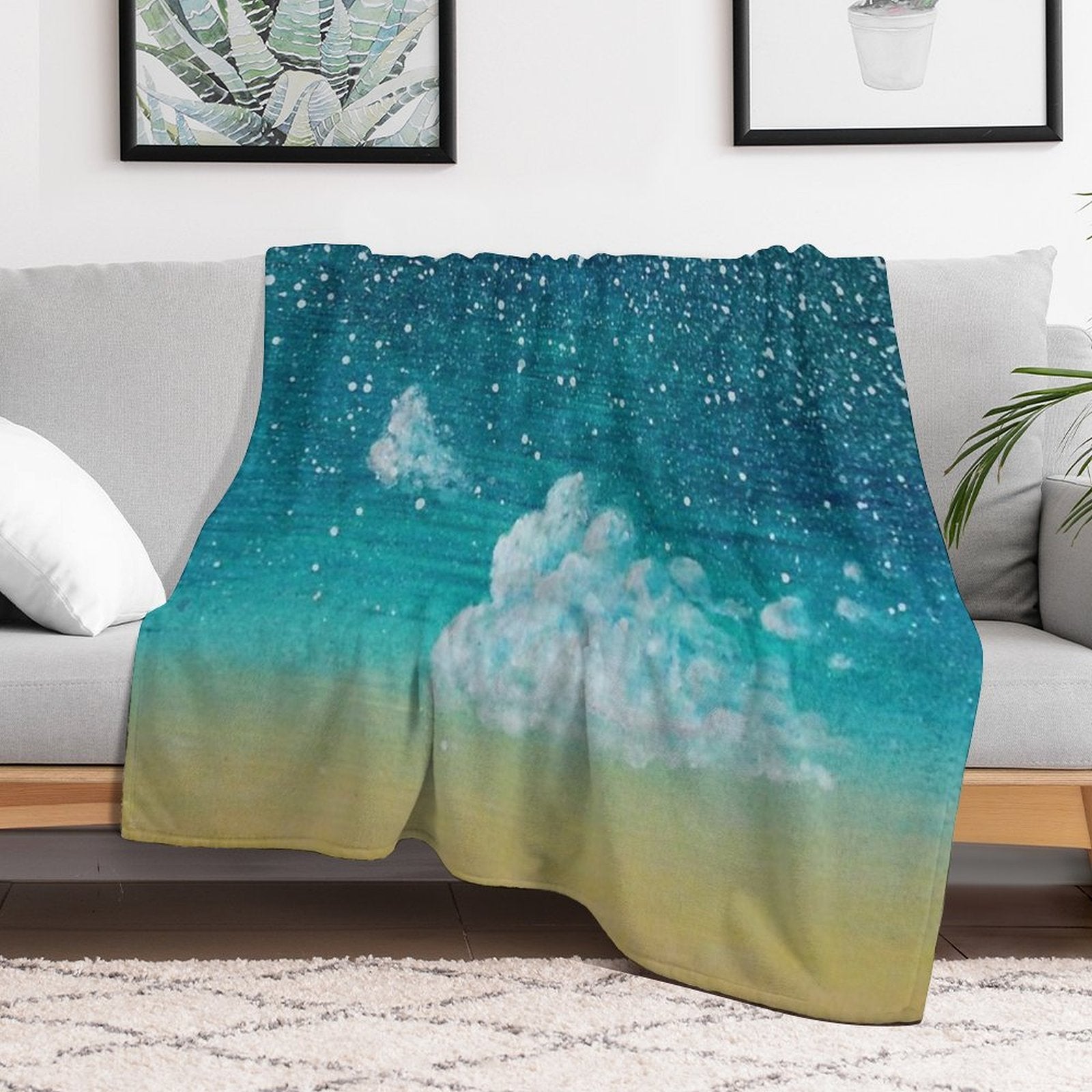 Prairie Song Easy Care Throw Blanket