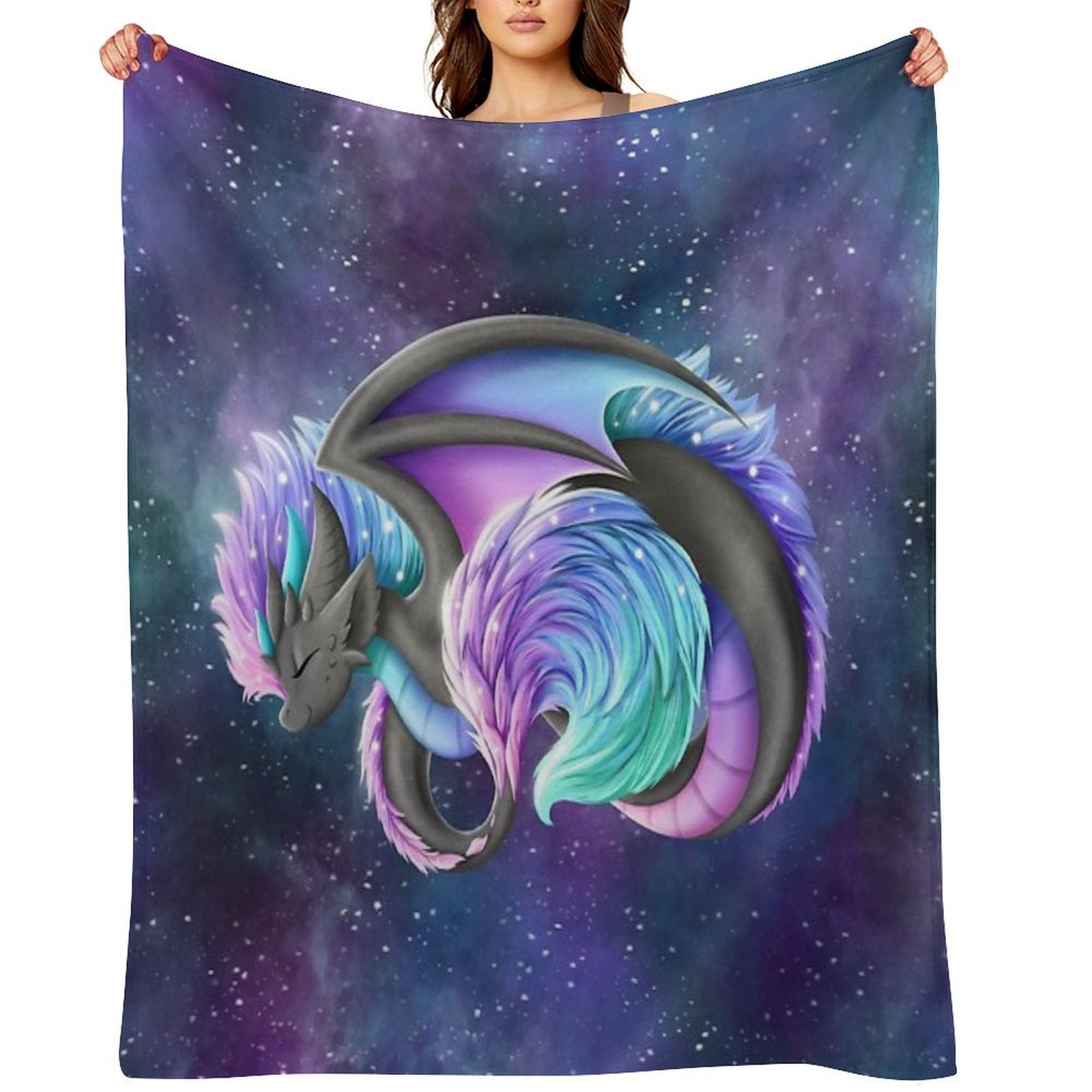 Borealis Plush Throw Blanket