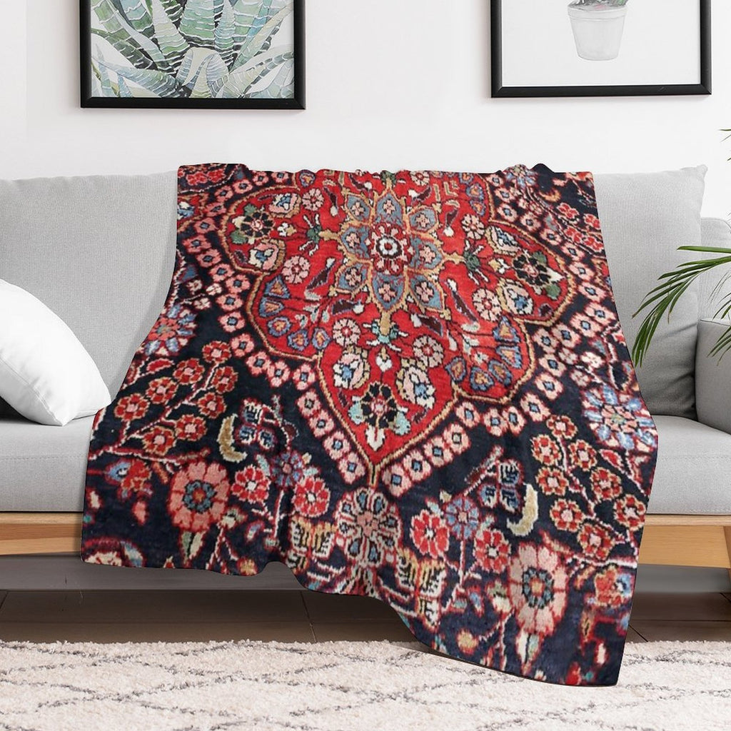 Persian Carpet Shrink-resistant Throw Blanket
