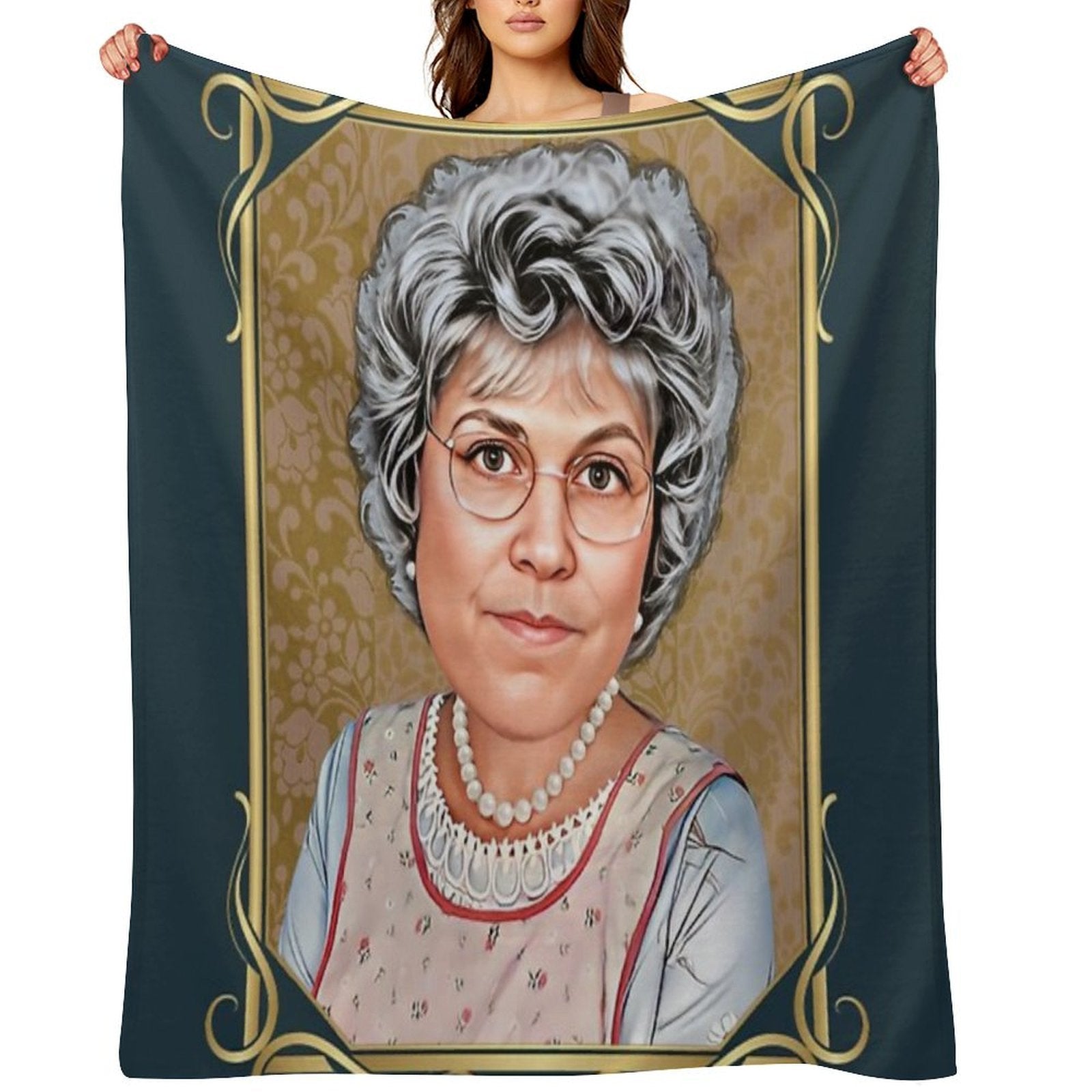 Mama's Family Quick-dry Throw Blanket