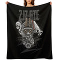Toyota 2jz Gte Engine Velvety-soft Throw Blanket