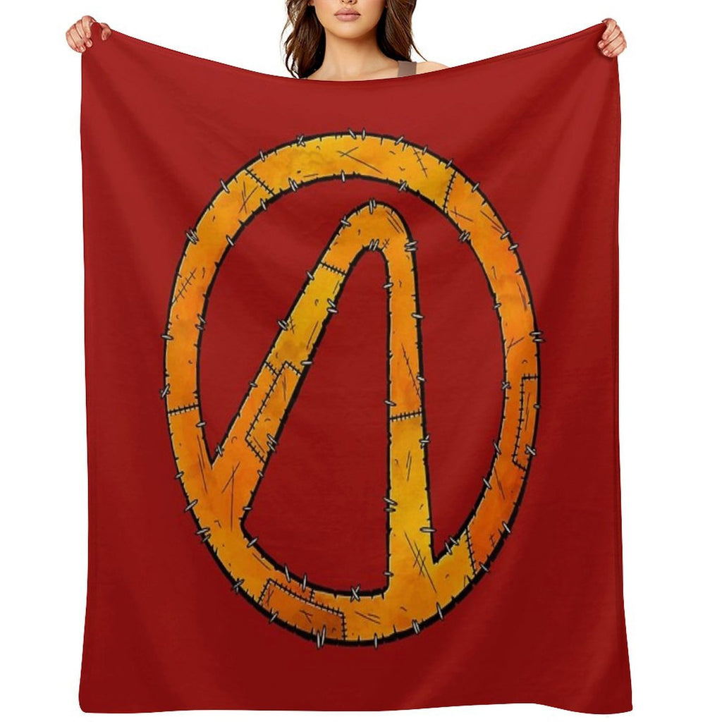 Vault Symbol Stitched - Borderlands Durable Throw Blanket