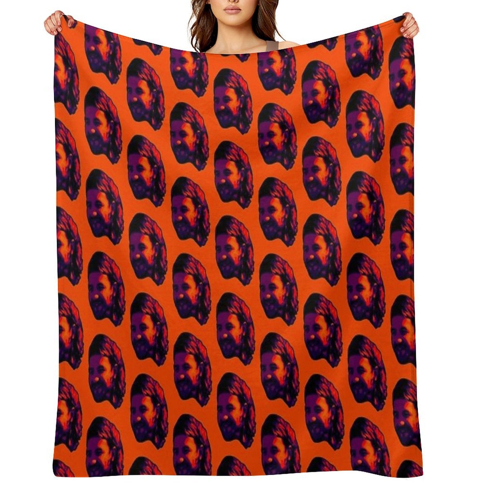 Patrick Carrigan Plush Throw Blanket