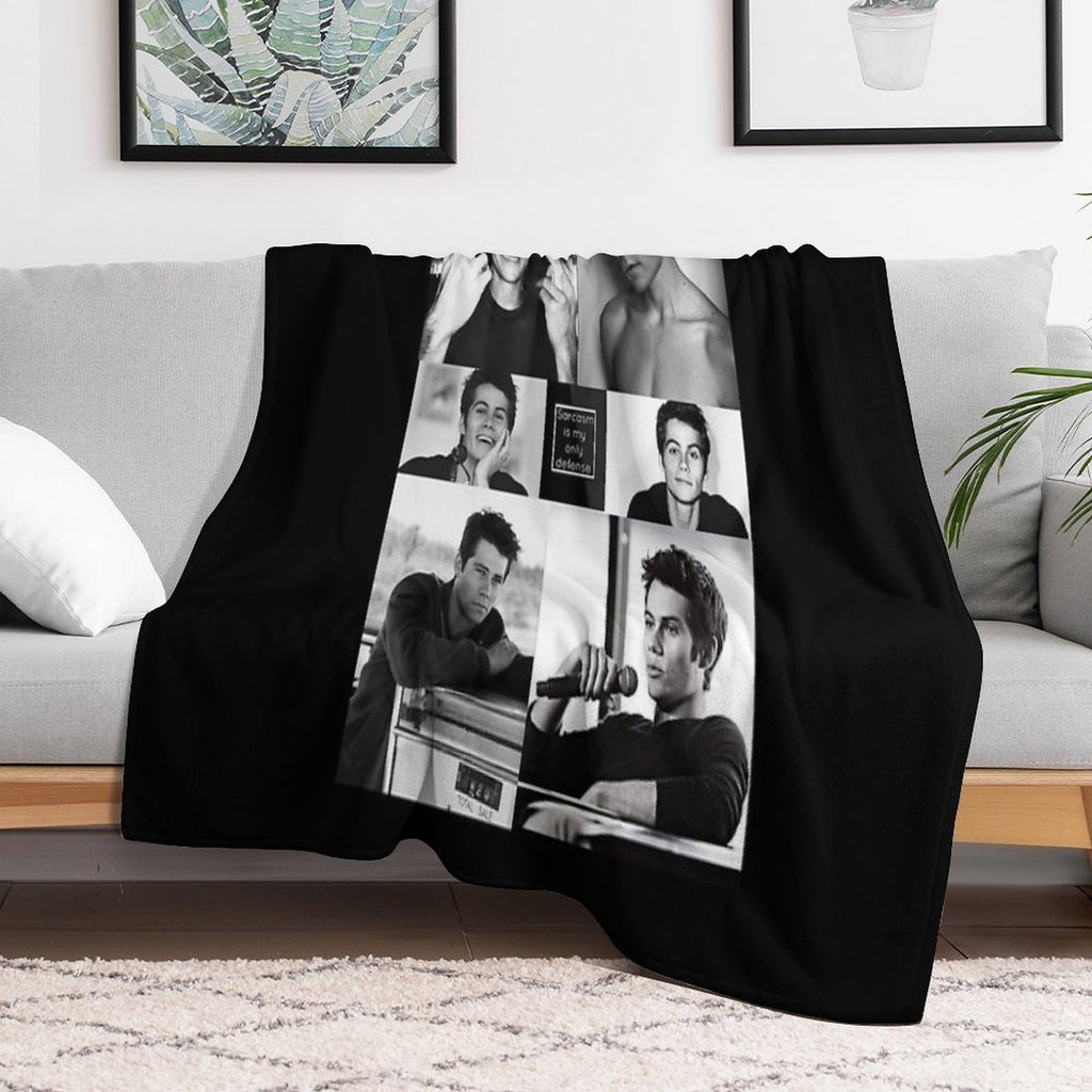 Dylan O'Brien Sustainable Throw Blanket