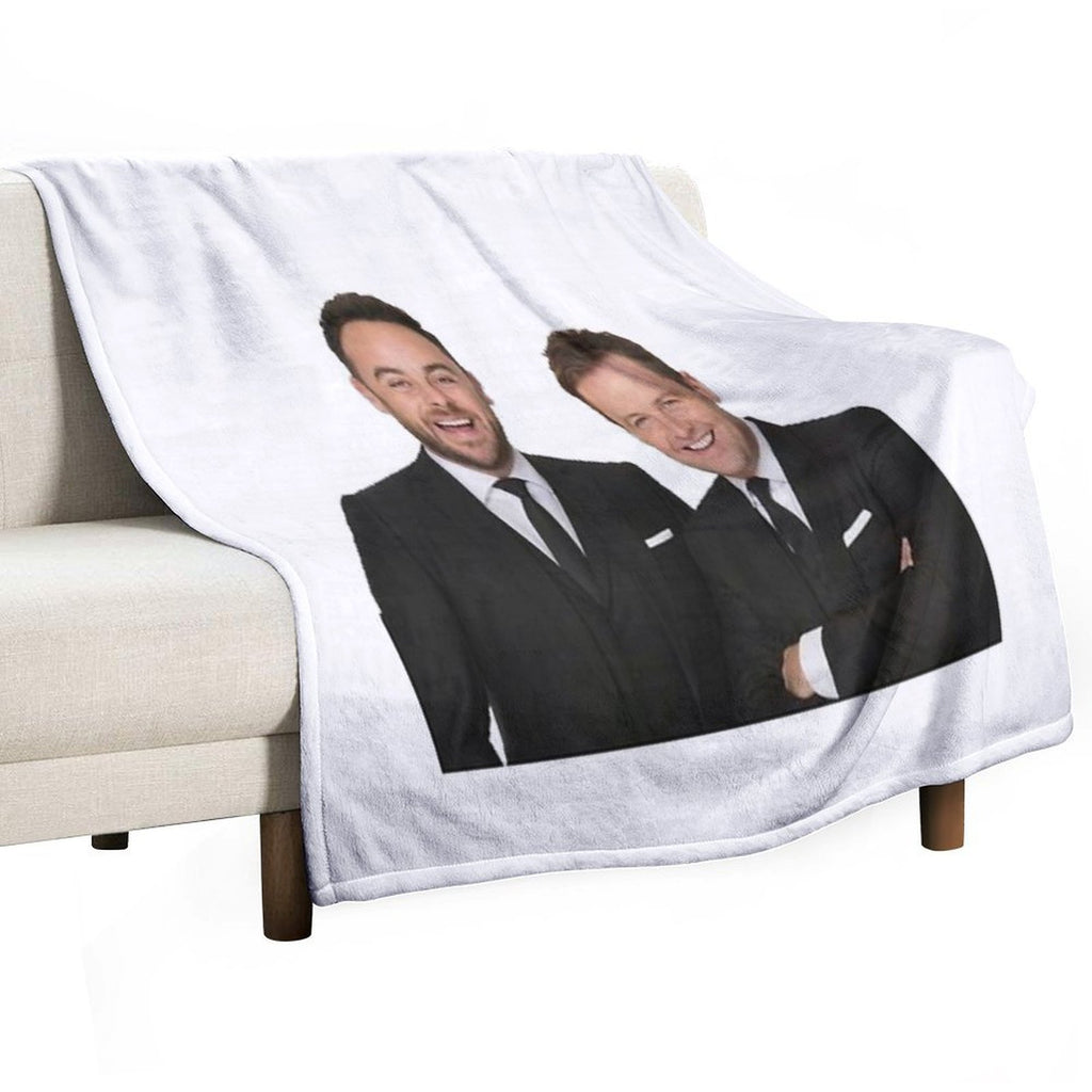 Ant And Dec Shrink-resistant Throw Blanket