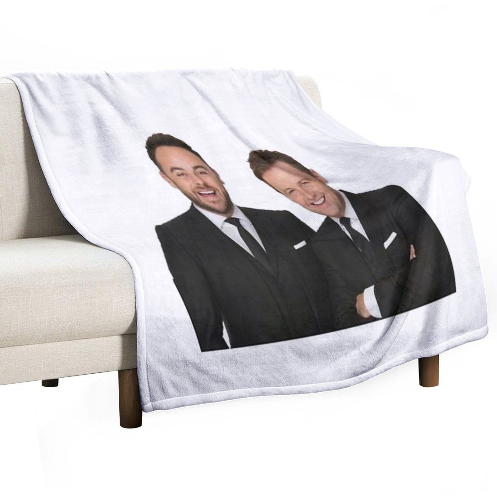 Ant And Dec Shrink-resistant Throw Blanket