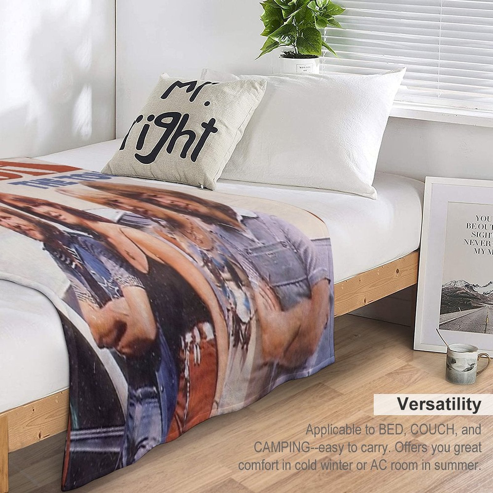 Night Is Young And The Music's High Durable Throw Blanket
