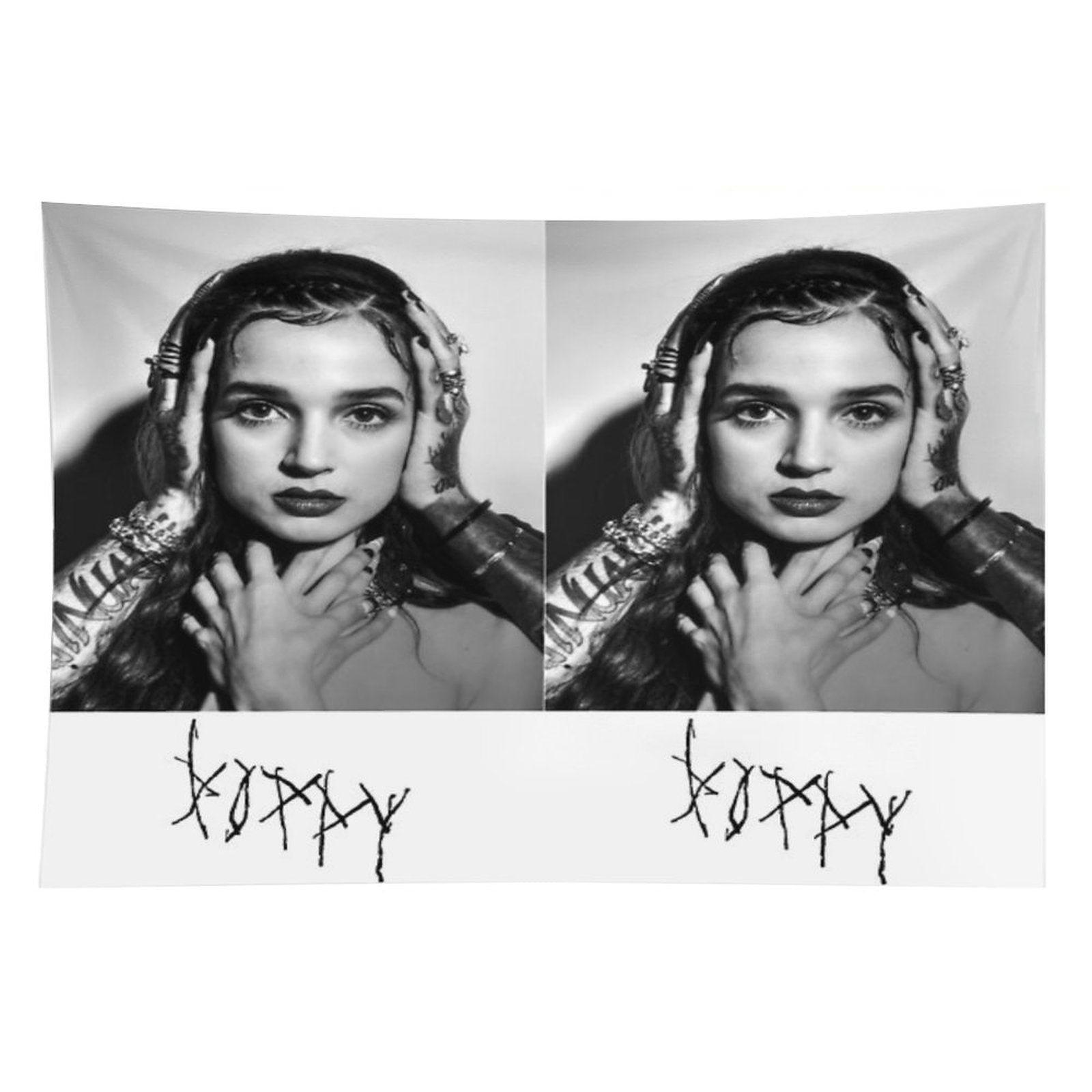 Hear Poppy Tapestry