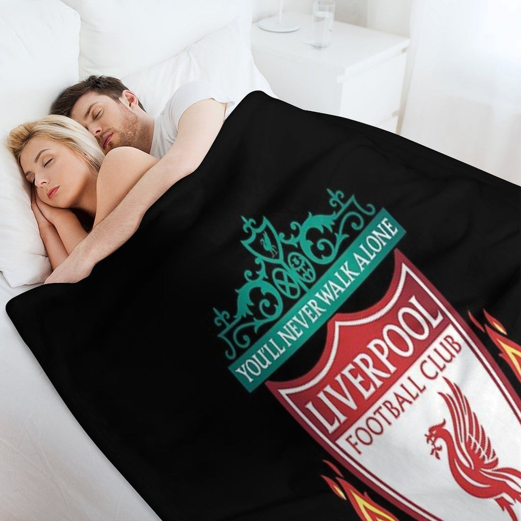 Classic Liverpool Emblem Eco-conscious Throw Blanket