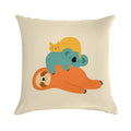 Being Lazy Soft Fade-Resistant Throw Pillow