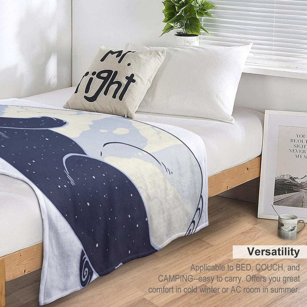 Day And Night All-season Throw Blanket