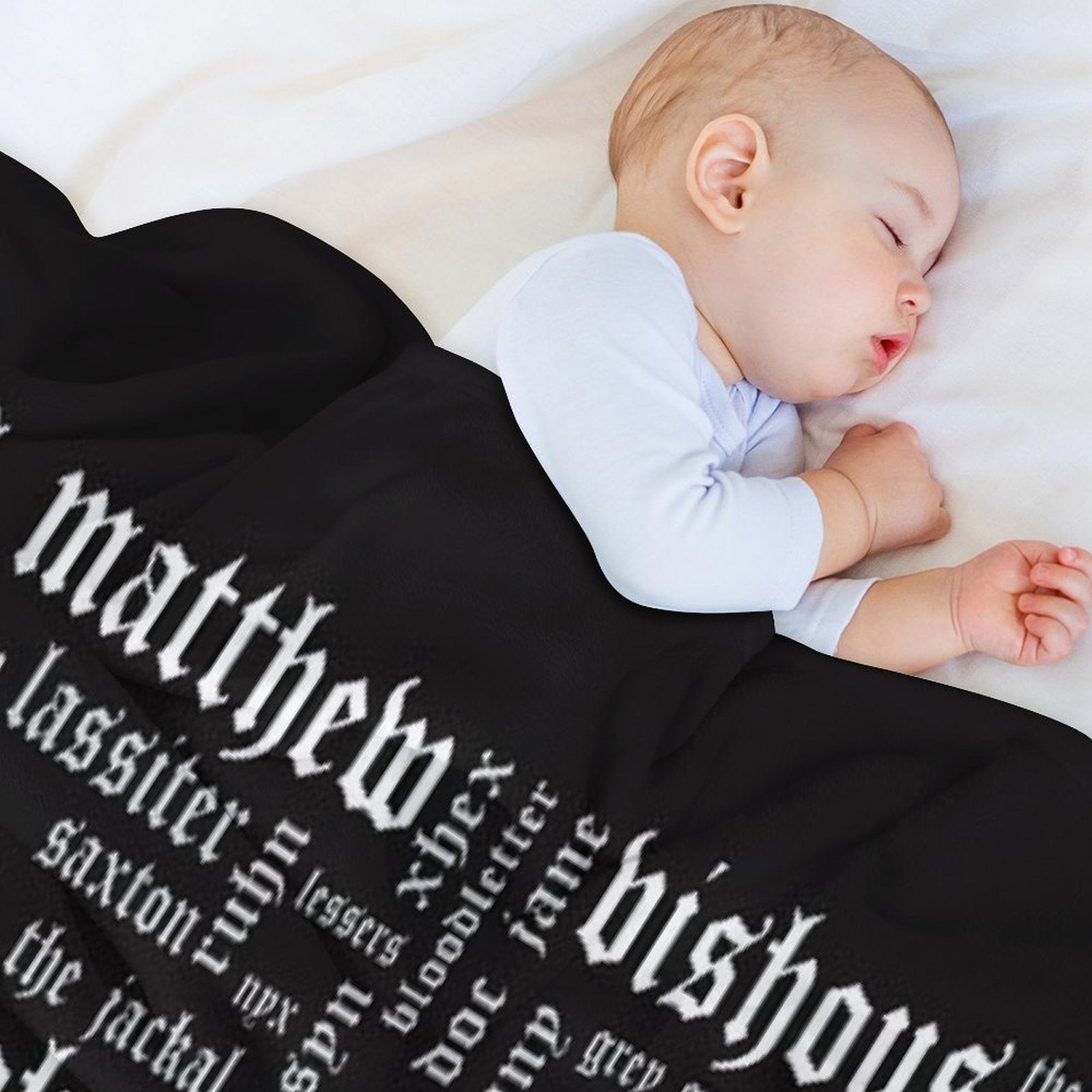 BDB Word Cloud Landscape - Updated Travel-friendly Throw Blanket