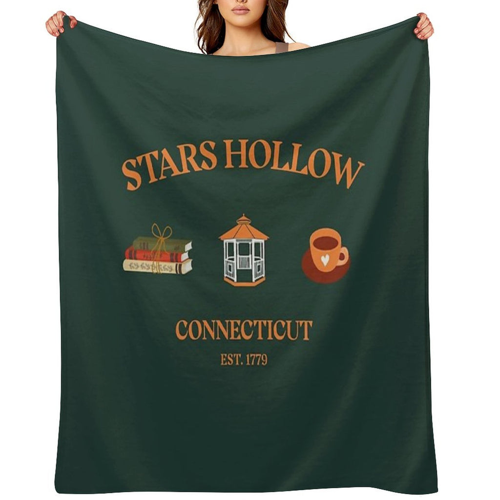 Stars Hollow Connecticut All-season Throw Blanket