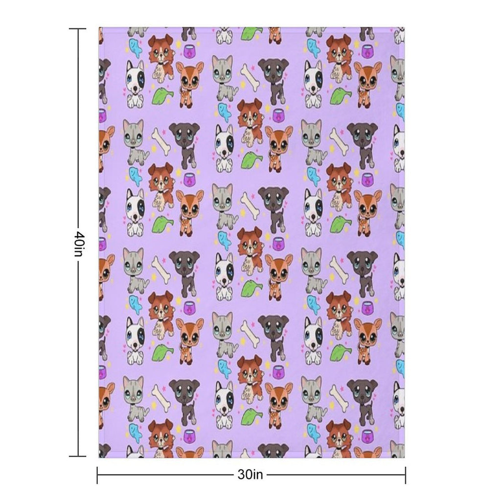 LPS Bunch Compact Throw Blanket