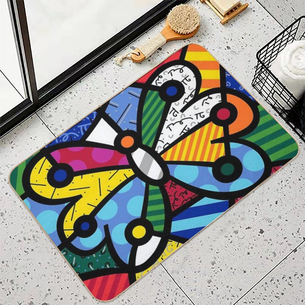 Romero Britto  Pet-Safe Bath Mat