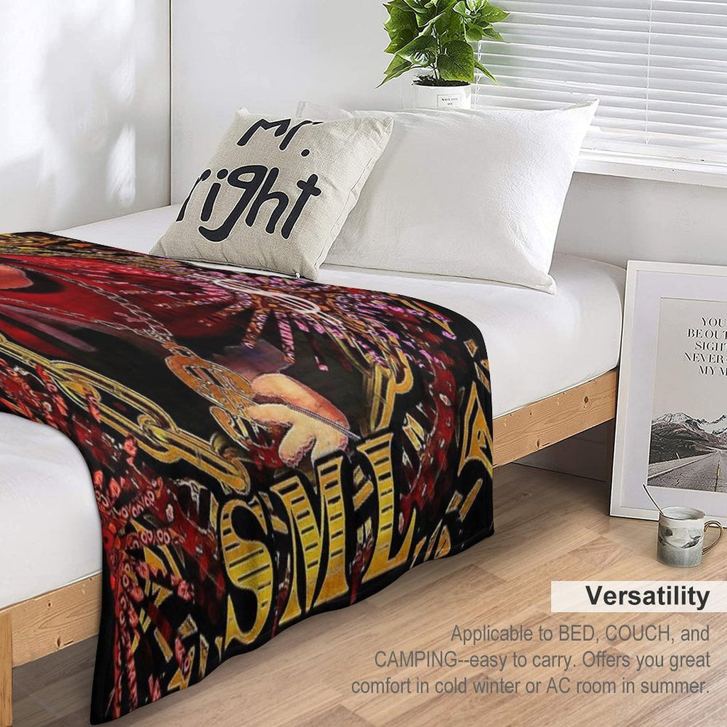 SML JEFFY RAPPER V3 Velvety-soft Throw Blanket