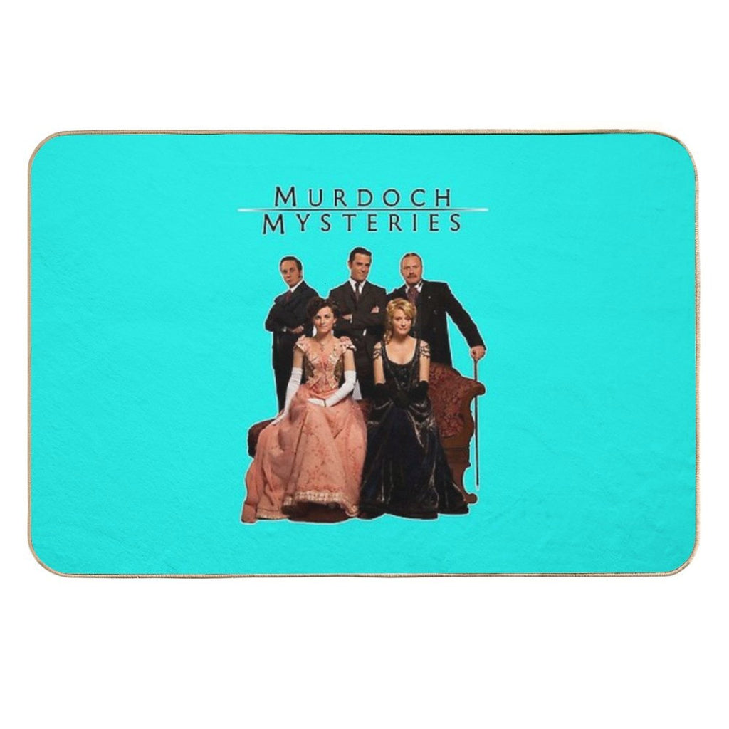 Murdoch Mysteries Design  Eco-Friendly Bath Mat