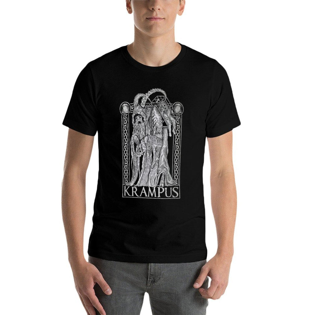 Krampus - Gruss Von Krampus Dark Gothic Christmas  Wrinkle-resistant T-Shirt
