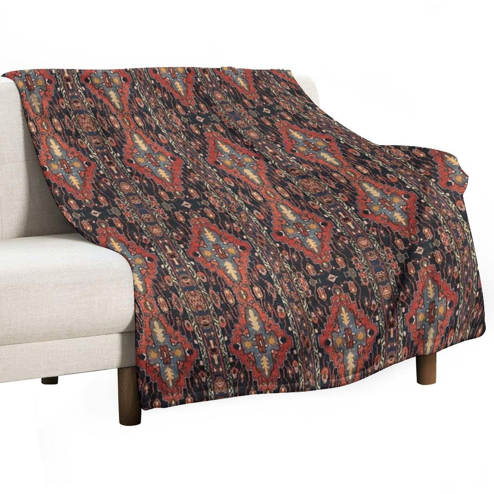 Twin Diamonds Machine-washable Throw Blanket