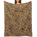 Bohemian Simple Geometric Machine-washable Throw Blanket